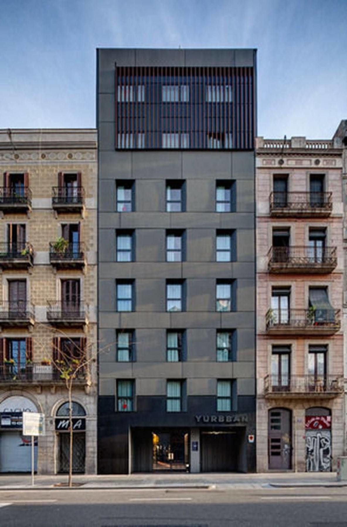 Yurbban Trafalgar Hotel Barcelona Bagian luar foto