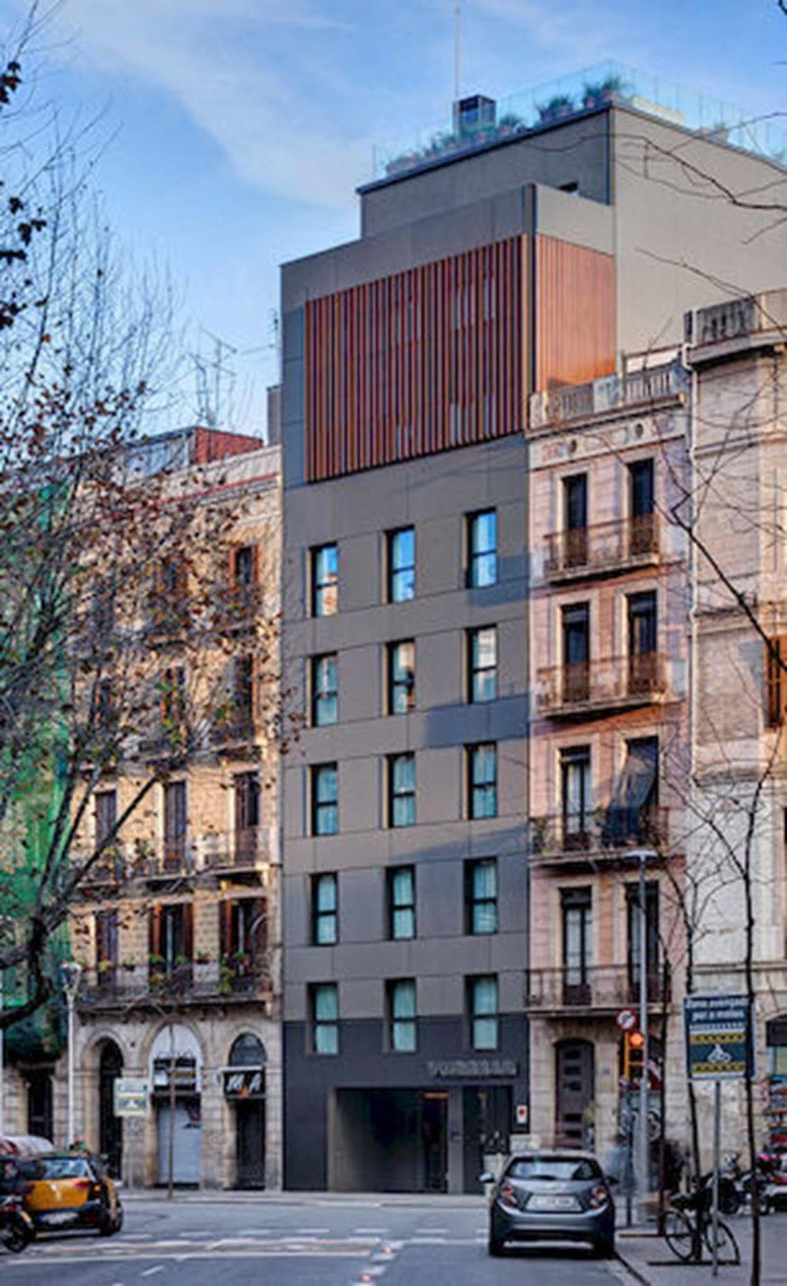 Yurbban Trafalgar Hotel Barcelona Bagian luar foto